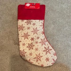 🦋 Snowflake Stocking